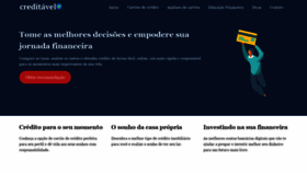 What Creditavel.org website looked like in 2022 (3 years ago)