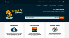 What Cheaperdomains.com.au website looked like in 2022 (2 years ago)
