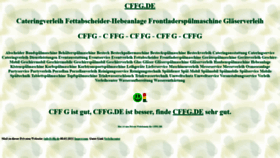 What Cffg.de website looked like in 2022 (4 years ago)