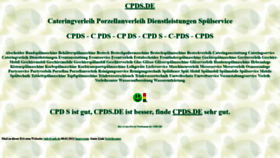 What Cpds.de website looked like in 2022 (2 years ago)