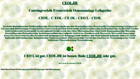 What Ceol.de website looked like in 2022 (2 years ago)