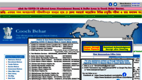 What Coochbehar.gov.in website looked like in 2022 (2 years ago)