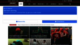 What Cricketlivescore.co.uk website looked like in 2022 (2 years ago)