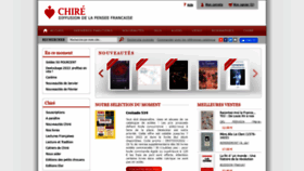 What Chire.fr website looked like in 2022 (2 years ago)