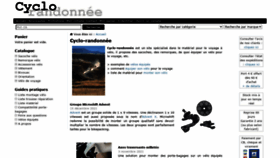 What Cyclo-randonnee.fr website looked like in 2022 (2 years ago)