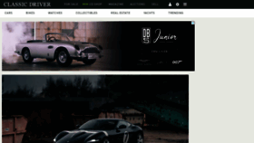 What Classicdriver.com website looked like in 2022 (2 years ago)