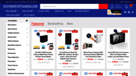 What Customwifispycameras.com website looked like in 2022 (2 years ago)