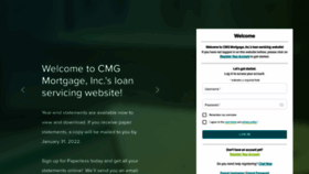 What Cmgmortgage.loanadministration.com website looked like in 2022 (2 years ago)