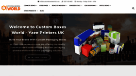 What Customboxesworld.co.uk website looked like in 2022 (2 years ago)