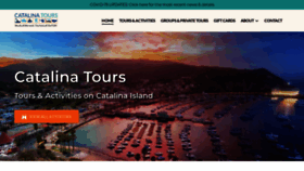 What Catalinatours.com website looked like in 2022 (2 years ago)