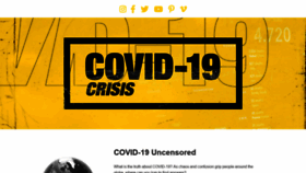 What Covid.daystar.com website looked like in 2022 (2 years ago)