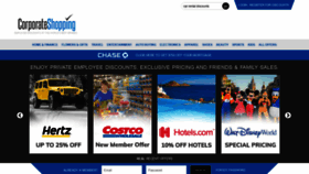 What Corporateshopping.com website looked like in 2022 (2 years ago)