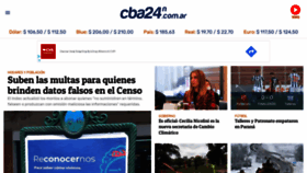 What Cba24n.com.ar website looked like in 2022 (3 years ago)