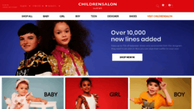 What Childrensalonoutlet.com website looked like in 2022 (2 years ago)