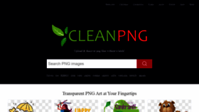 What Cleanpng.com website looked like in 2022 (2 years ago)