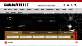 What Canadawheels.ca website looked like in 2022 (2 years ago)
