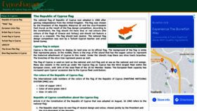 What Cyprusflag.net website looked like in 2022 (2 years ago)