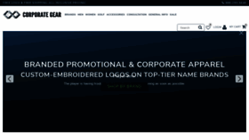 What Corporategear.com website looked like in 2022 (2 years ago)
