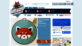 What Craftfoxes.com website looked like in 2022 (2 years ago)