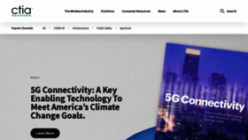 What Ctia.org website looked like in 2022 (2 years ago)