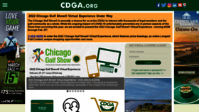 What Cdga.org website looked like in 2022 (2 years ago)