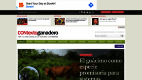 What Contextoganadero.com website looked like in 2022 (2 years ago)