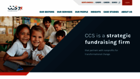 What Ccsfundraising.com website looked like in 2022 (2 years ago)