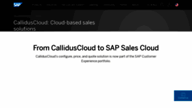 What Calliduscloud.com website looked like in 2022 (2 years ago)