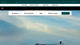 What Crystalcruises.com website looked like in 2022 (2 years ago)