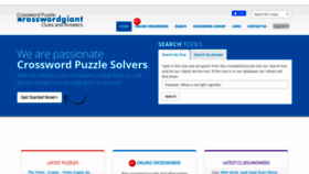 What Crosswordgiant.com website looked like in 2022 (2 years ago)