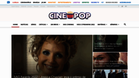 What Cinepop.com.br website looked like in 2022 (2 years ago)