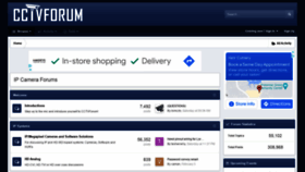 What Cctvforum.com website looked like in 2022 (2 years ago)