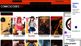 What Comicscodes.com website looked like in 2022 (2 years ago)
