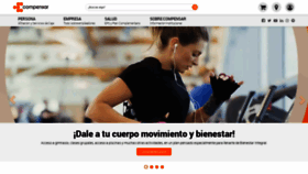What Corporativo.compensar.com website looked like in 2022 (2 years ago)