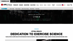 What Cybexintl.com website looked like in 2022 (2 years ago)