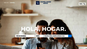 What Coldwellbanker.com.mx website looked like in 2022 (4 years ago)