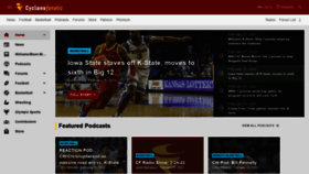 What Cyclonefanatic.com website looked like in 2022 (2 years ago)