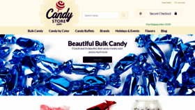 What Candystore.com website looked like in 2022 (2 years ago)