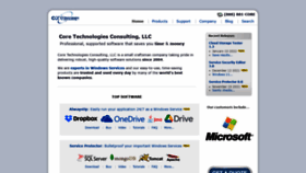 What Coretechnologies.com website looked like in 2022 (2 years ago)