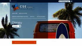 What Csevitalaire.fr website looked like in 2022 (2 years ago)