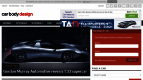 What Carbodydesign.com website looked like in 2022 (2 years ago)