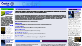 What Captus.com website looked like in 2022 (2 years ago)