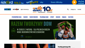 What Cozadzien.pl website looked like in 2022 (2 years ago)