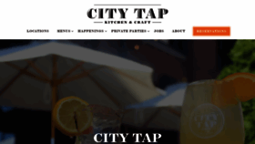 What Citytap.com website looked like in 2022 (2 years ago)