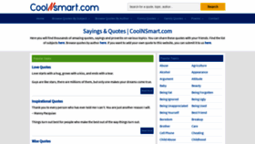 What Coolnsmart.com website looked like in 2022 (2 years ago)