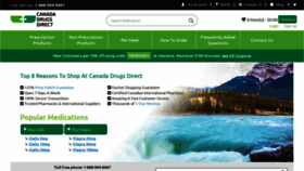 What Canadadrugsdirect.com website looked like in 2022 (2 years ago)