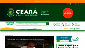 What Ceara.gov.br website looked like in 2022 (2 years ago)