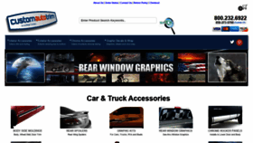 What Customautotrim.com website looked like in 2022 (2 years ago)
