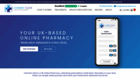 What Chemistclick.co.uk website looked like in 2022 (2 years ago)