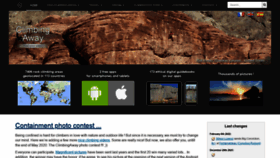 What Climbingaway.fr website looked like in 2022 (3 years ago)